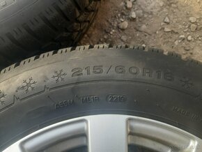 5x112r16 obuté zimné 215/60r16 - 8