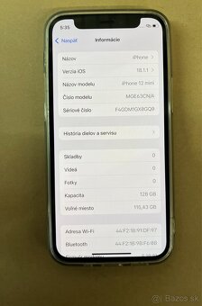 iPhone 12 mini 128gb batéria 90% - 8