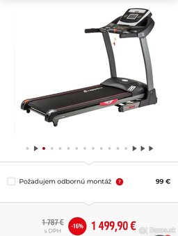 Bežecký pás inSPORTline inCondi T400i Nosnosť 180kg - 8