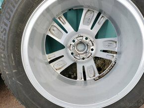 R17, 5x108, 4xdisky+pneu zimne 215/65 Opel, Peugeot - 8