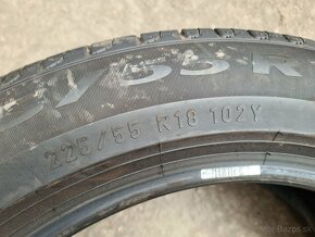 225/55r18 letné 4 ks PIRELLI dezén 6,4-6mm DOT2021 - 8