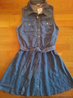 Nove denim saty Orsay a Lindex, saty - 8