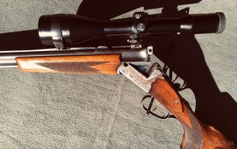 Guľobroková kozlica Sauer&Sohn 7x57R / 16 + Docter 8x56 s  - 8