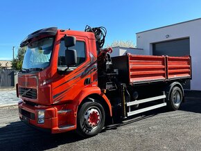 VOLVO FL240 rv.2010 SKLÁPAČ S3 + HYDRAULICKÁ RUKA HIAB 105-2 - 8