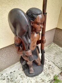 Originálne africké sochy - 8