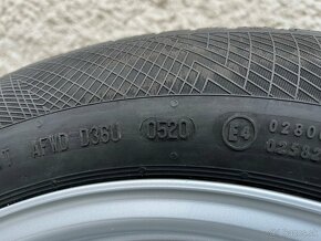 R16 zimná sada Audi A4 s pneu. Continental 205/60 R16 - 8