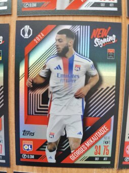 Futbalové kartičky Match Attax 2024/25 - New Signig - 8