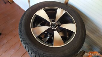 Letné pneu 4x98 R15, 6 1/2J ET 35 + pneu 205/60 Matador - 8