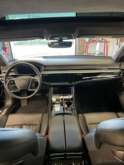 Audi A8 Long  , NAFTA + HEV 210 kW r.v .4/2021 , čierna met. - 8