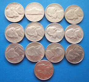 mince USA 2 (1 cent sady, 25, 10 a 5 cents kusovky) - 8