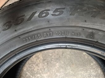 235/65 r17 zimné 4 ks PIRELLI dezén 7,8 - 7,6 mm DOT2020 - 8