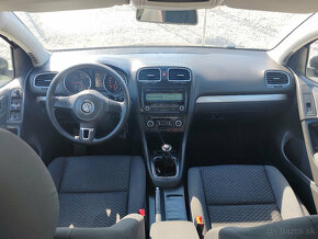 Predám VW Golf 6 , 1.6 TDI comfort, comoré ,r.v. 11/2010 - 8