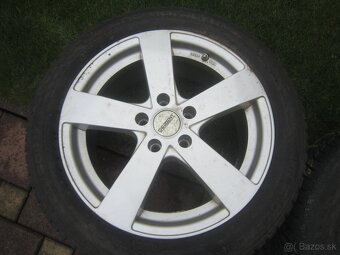 17" AL disky Dezent rozteč112 sozimnymi pneu 225/50R17 98H - 8