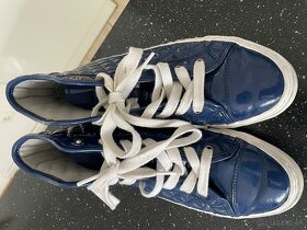 Modré topánky Geox - 8