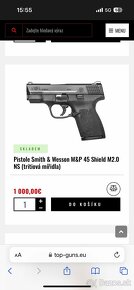 Smith & Wesson M&P .45 shield 2.0 - 8