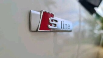 Sline napisy AUDI S line plaketky - 8