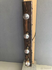 Závesné drevene svietidlo , lampa , luster - 8