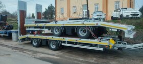 Príves vlek podvalnik nájazdy  CAT, BOBCAT JCB TEREX ZETOR - 8