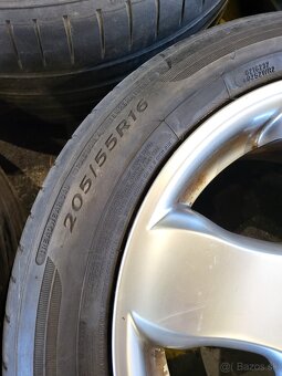 5X120 R16 Mercedes letna sada 205/55 R16 Dunlop - 8