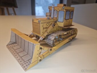 Zlepený papierový model DOZER T-100M z časopisu ABC - 8