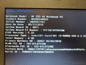 Notebook  HP - Core i3 - 8