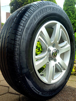 alu R17 5x120 orig. VW Amarok, T5 (+pneu Bridgestone 245/65) - 8