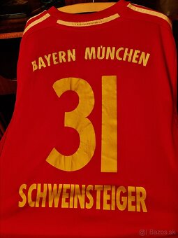 Originálny dres Bayern Mníchov 2011/12 – Schweinsteiger #31 - 8