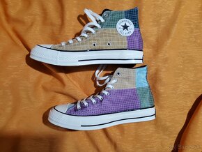 2 pary vysokych tenisiek Converse 42.5 (27.5cm) RIPSTOP - 8