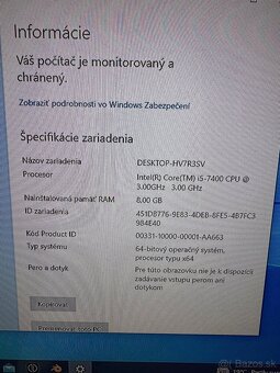 Herný PC EVOLVEO – i5, GTX 1050, 8GB RAM, 1TB HDD - 8