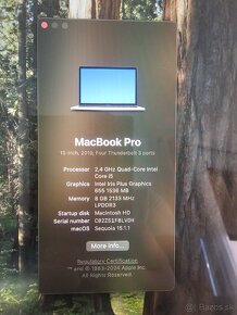 MacBook Pro 2019 13,3" - 8