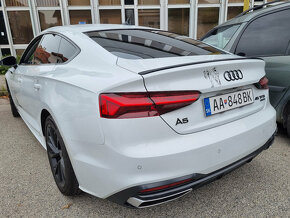 AUDI A5 S5 RS5 B9 spoiler kridlo lipko na kufor - 8