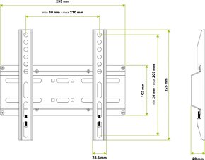 3ks nepoužité AlzaErgo produkty - CMT120,M105B a F110B - 8