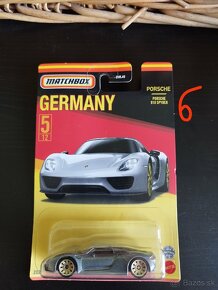 Autíčka Hotwheels Nemecké - 8