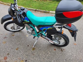 Kawasaki KLX 650 dualsport , el.štartér TOP, vodičák A2 - 8