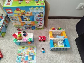 LEGO Duplo - 6 stavebníc + podložka + 60 ks extra "kociek" - 8