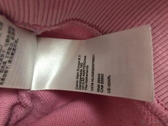 CALVIN KLEIN originál baby pink damska mikinka L - 8