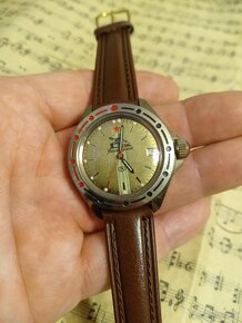 Vostok Komandirskie ruské mechanické hodinky 90-te roky - 8