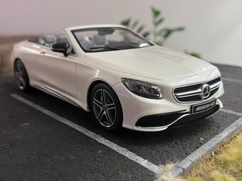 1:18 Mercedes-Benz S63 AMG Cabrio (White) - GT-Spirit - 8