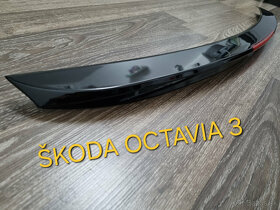 SKODA OCTAVIA 3 spoiler kridlo lipko na kufor - 8