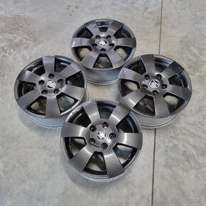 Originál Škoda DEIMOS disky 5x112 R15 ET47 - 8