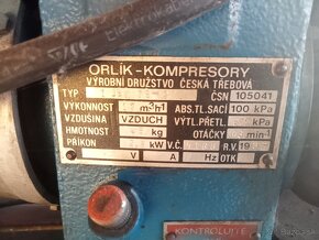 Kompresor Orlík 1valec 3kw 150l vzduanik - 8