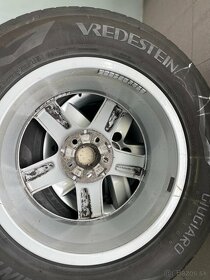 Disky Orig. AUDI  7J x 17 + pneumatiky 235/65 R17 zimné - 8