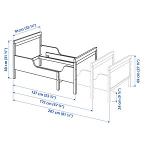 Postele Ikea Sundvik - 8