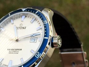 Titoni model Seascoper white - blue orig. hodinky, stav NOVÉ - 8