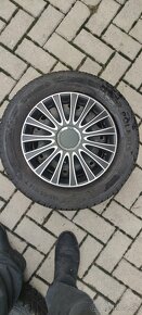 Predám 4kusi zimných kolies na skoda Fabia 185/65 R14 5x100 - 8