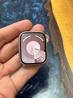 Apple Watch 9 45mm Starlight 100% bateria - 8