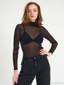 elegantné transparentné topy vel. UNI - 8