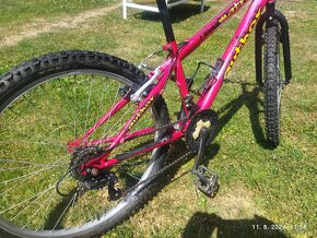 Detský horský bicykel  kolesá 24" - 8