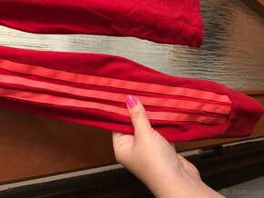 ADIDAS originál Red damske tricko dlhy rukav S/M - 8