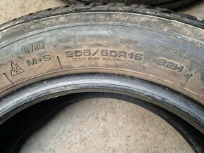 205/60 r16 zimné 4 ks SAVA dezén 8,8-7,9 mm - 8